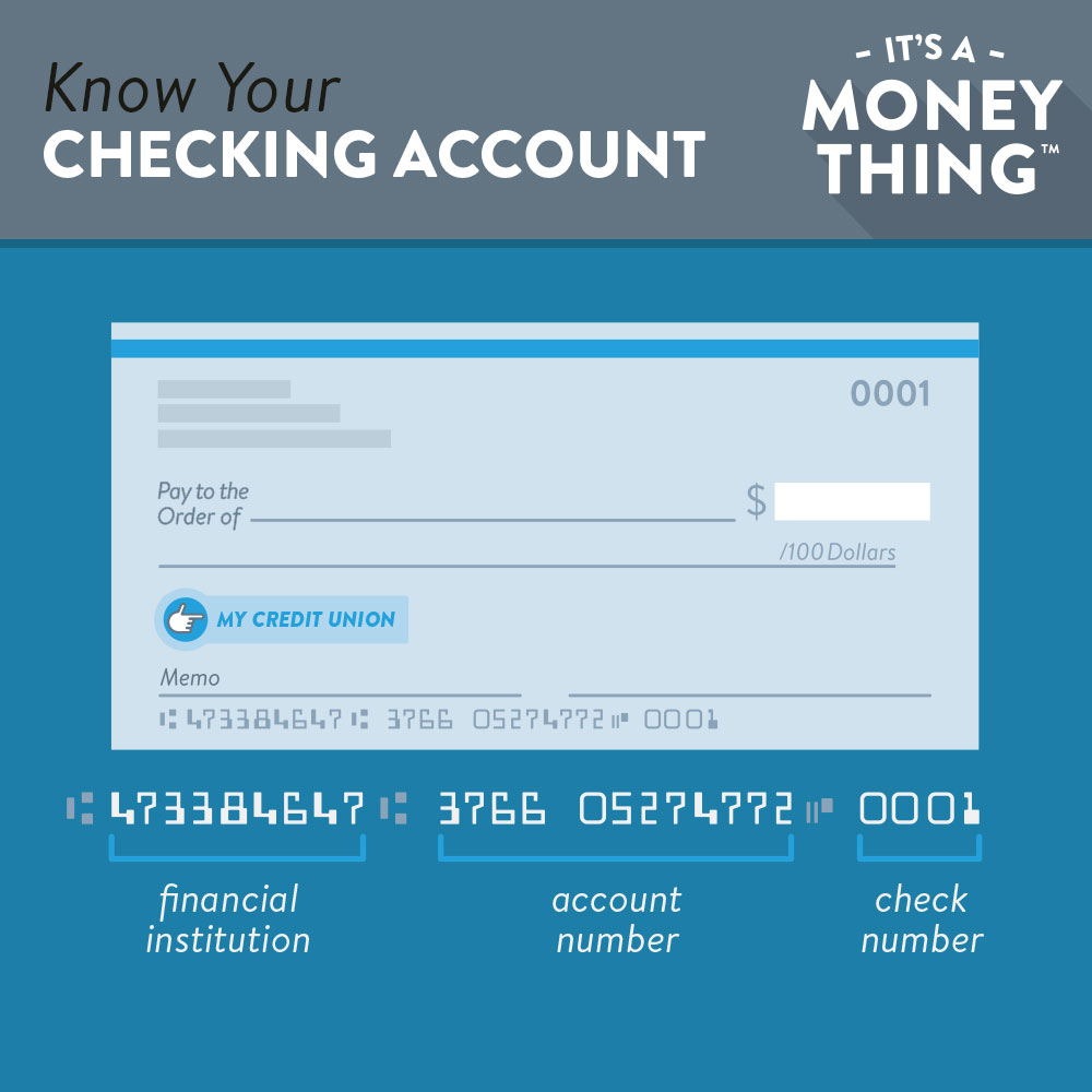 Know your checking account